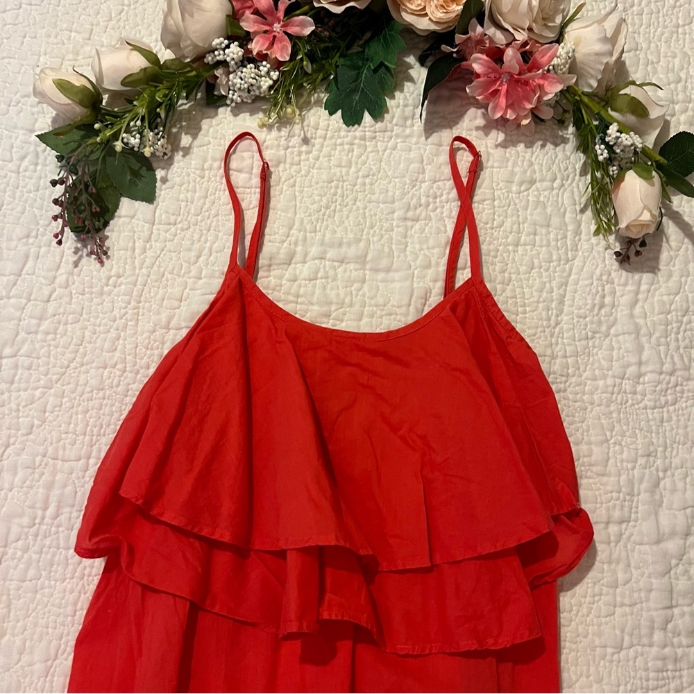 Royama Itchome Ruffle Layered Tank - Picture 5 of 12